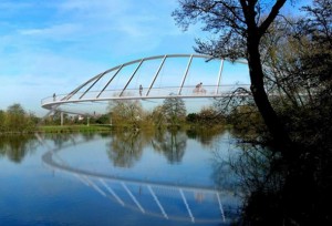 Artist's Impression of River Dee Bridge